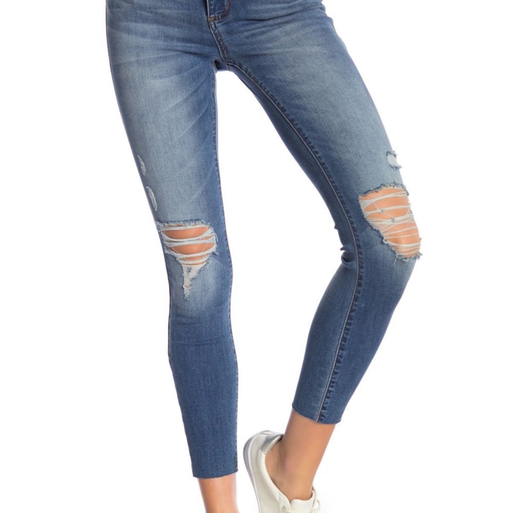 STS Blue Nordstrom High Rise Ankle Crop Jeans